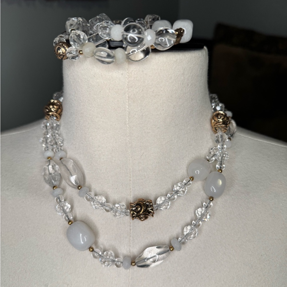 Barse Thailand necklace & bracelet set